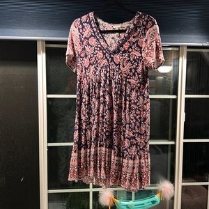 Knox Rose Paisley A-Line Dress